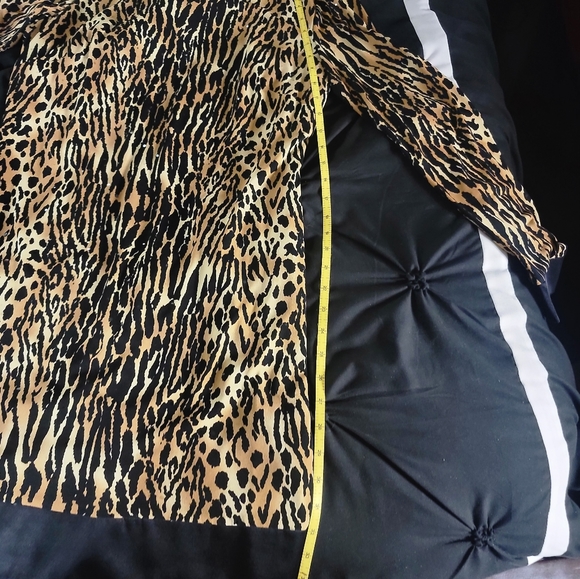 Cache mini leopard print dress Size 12 - Picture 2 of 8